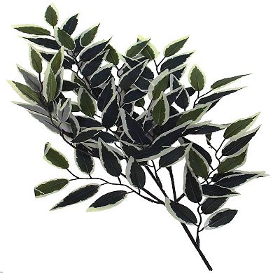 Vickerman 6-ft. Artificial Variegated Smilax Executive Tree in Round Plastic Container