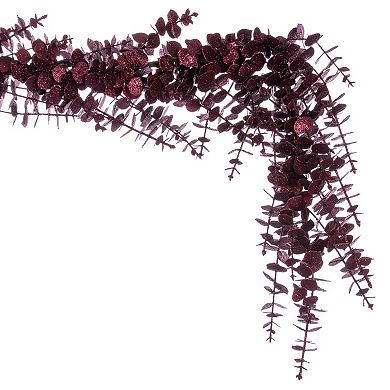 Vickerman 6-ft. Artificial Eucalyptus Glitter Garland
