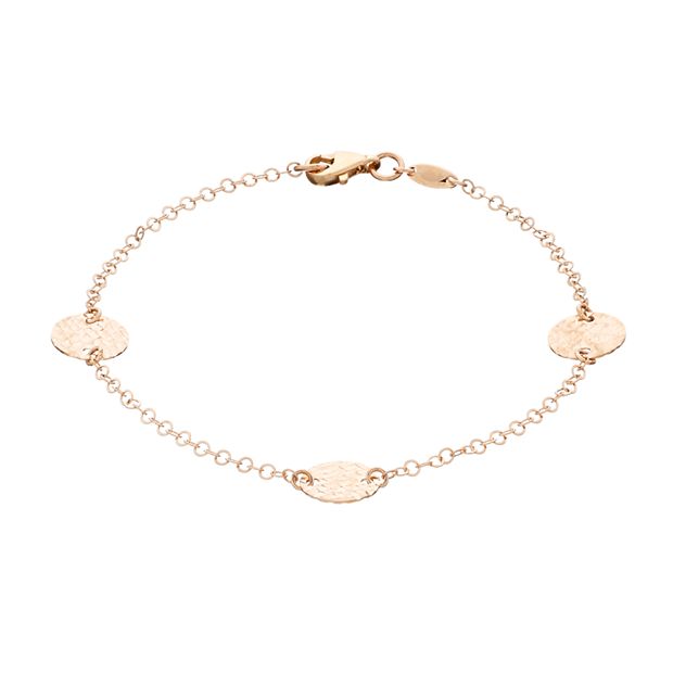 Kohls rose gold on sale bracelet