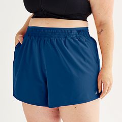 Just My Size Women's Active Plus-Size Woven Running Shorts,  Moisture-Wicking Shorts, 4