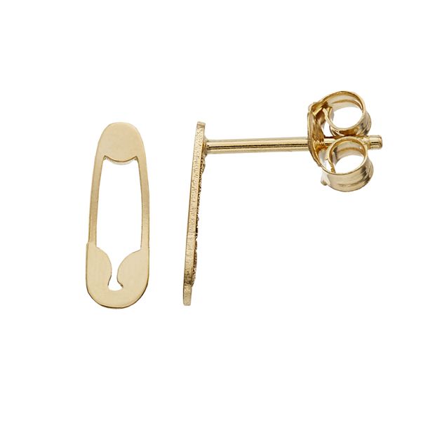 Creative Fashion Safety Pin Earrings Trend Punk Goth Edgy Drop Earrings Cartilage Earrings Women's Jewelry – buy at low prices in the online store