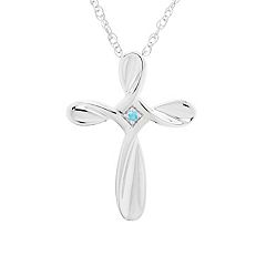 Kohls silver hot sale cross necklace