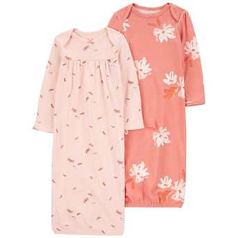 Baby Girl Carter's 2-Pack Sleeper Gowns