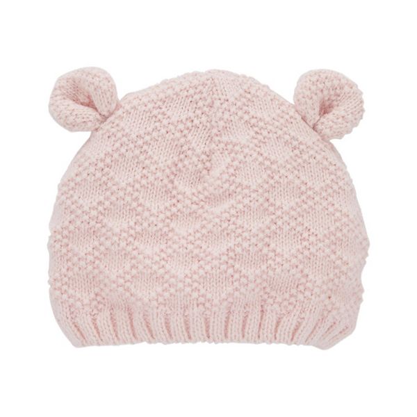 Baby Girl Carter's Bear Cap
