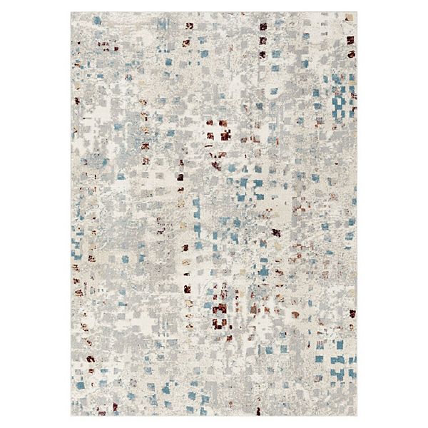Everwash Treasure Eloise Modern Geometric Machine Washable Rug