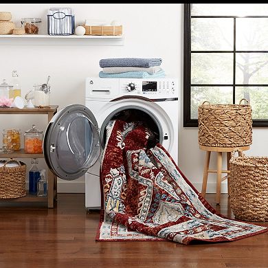 Everwash Treasure Saul Southwest Geometric Machine Washable Rug