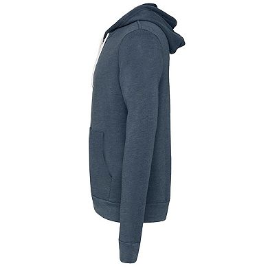 Canvas Unixex Zip-up Polycotton Fleece Hooded Sweatshirt / Hoodie