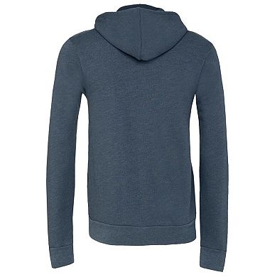 Canvas Unixex Zip-up Polycotton Fleece Hooded Sweatshirt / Hoodie