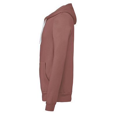 Canvas Unixex Zip-up Polycotton Fleece Hooded Sweatshirt / Hoodie