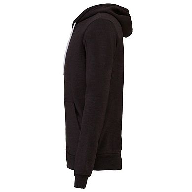 Canvas Unixex Zip-up Polycotton Fleece Hooded Sweatshirt / Hoodie