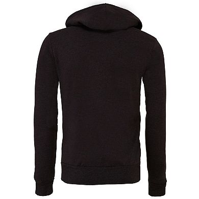Canvas Unixex Zip-up Polycotton Fleece Hooded Sweatshirt / Hoodie
