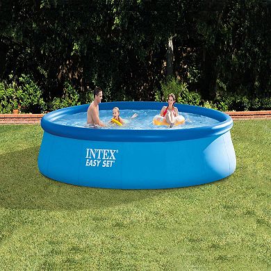 Intex 13' x 32" Easy Set Above Ground Swimming Pool Kit & Filter Pump & Cover