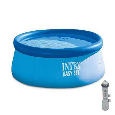 Intex 13' x 32" Easy Set Above Ground Swimming Pool Kit & Filter Pump & Cover