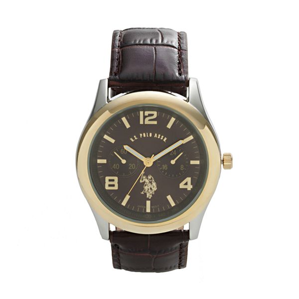 Us polo leather clearance watches