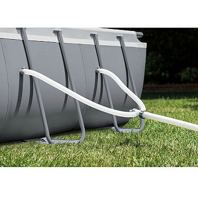 Intex Ultra Xtr Frame Rectangular Pool Set With Krystal Clear Saltwater System