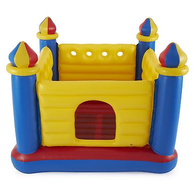 Intex Inflatable Jump-O-Lene Castle House with Multi-Colored Fun Ballz, 100 Pack