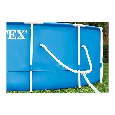 Intex 15ft x 48in Frame Swimming Pool Set w/ Pump and Filter Pump Cartridges