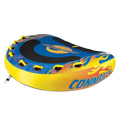 CWB Connelly Convertible D Shaped 4 Person Inflatable Towable Float Inner Tube