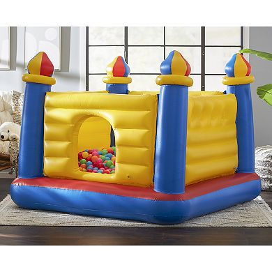 Intex Quick Fill Electric Pump & Intex Inflatable Jump-O-Lene Kids Ball Pit