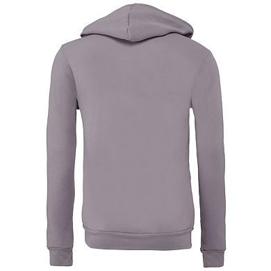 Canvas Unixex Zip-up Polycotton Fleece Hooded Sweatshirt / Hoodie
