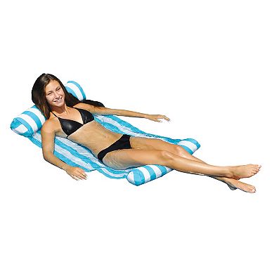 Swimline Premium Swimming Pool Floating Water Hammock Lounge Chair (2 Pack)