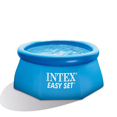 Intex 8ft x 30in Easy Set Inflatable Pool with 330 GPH Pump and Six Cartridges