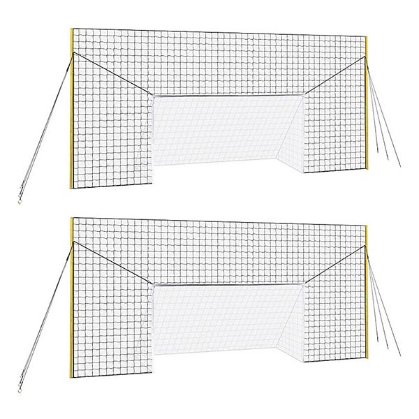 Open Goaaal JXOGFJ3 Soccer Practice Net Rebounder with Goal, Junior (2