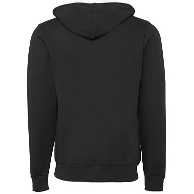 Canvas Unixex Zip-up Polycotton Fleece Hooded Sweatshirt / Hoodie