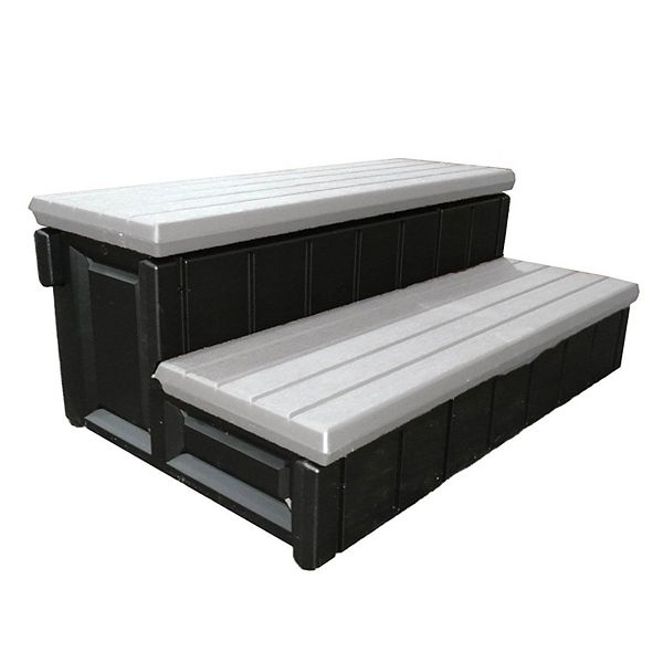 Confer Plastics Leisure Accents 36 Inch Outdoor Spa Hot Tub Storage