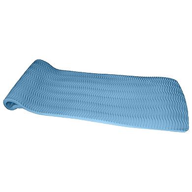 Vos 72" Soft Foam UV Chlorine Resistant Water Pool Float, Barrier Blue (2 Pack)