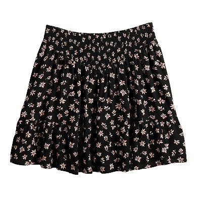 Juniors' SO® Smoked Mini Skirt