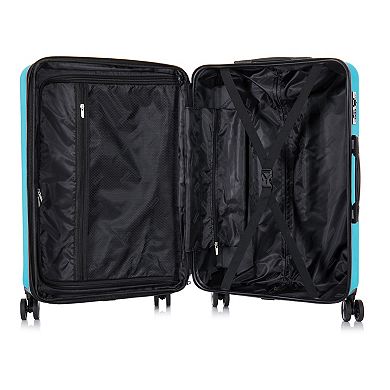 InUSA Elysian 3-Piece Hardside Spinner Luggage Set
