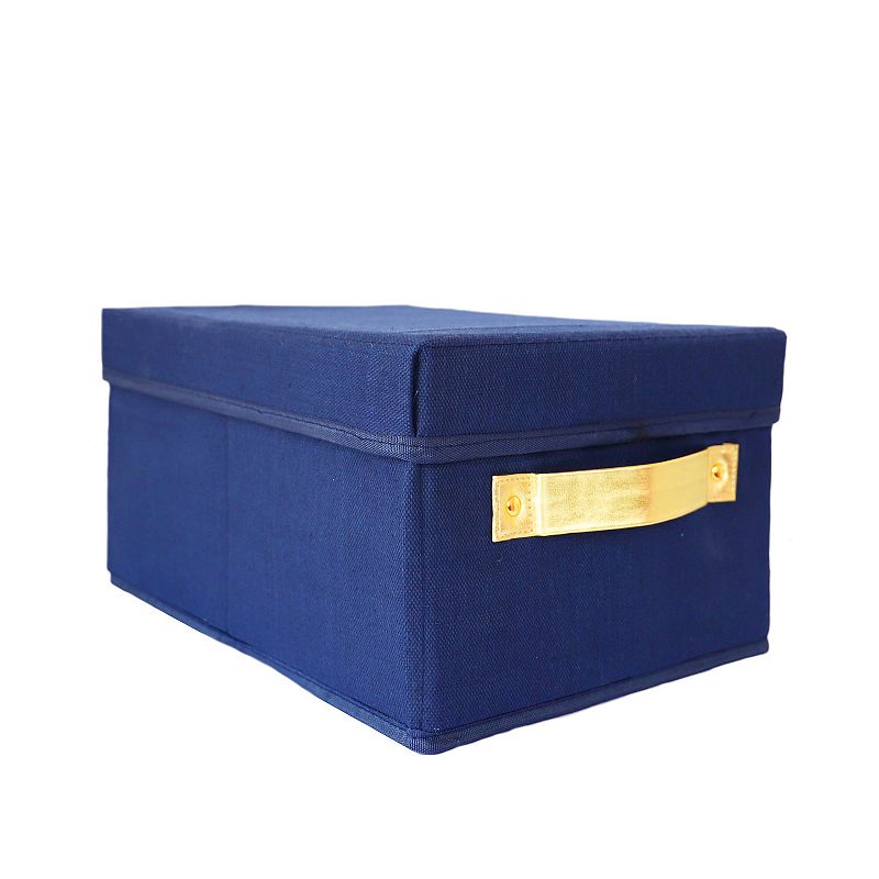 Packed Party Organize It Collapsible Fabric Organizer Box - Small, Blue