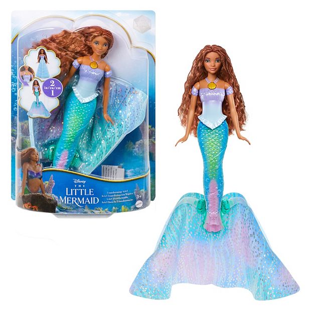 Barn Foster spændende Disney's The Little Mermaid Transforming Ariel Fashion Doll by Mattel