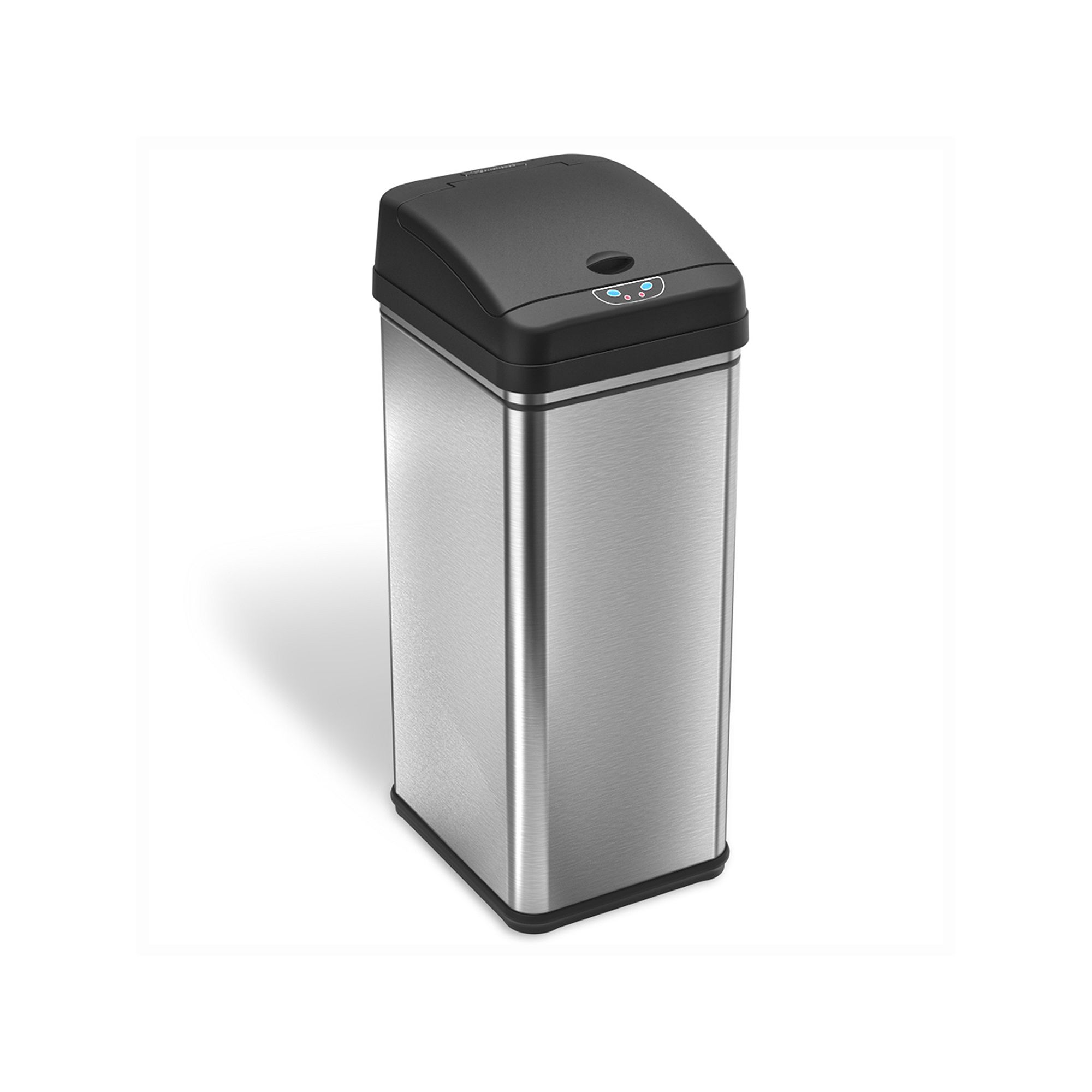 iTouchless Deodorizer 13-gallon Stainless Steel Touchless Trash Can With Ca