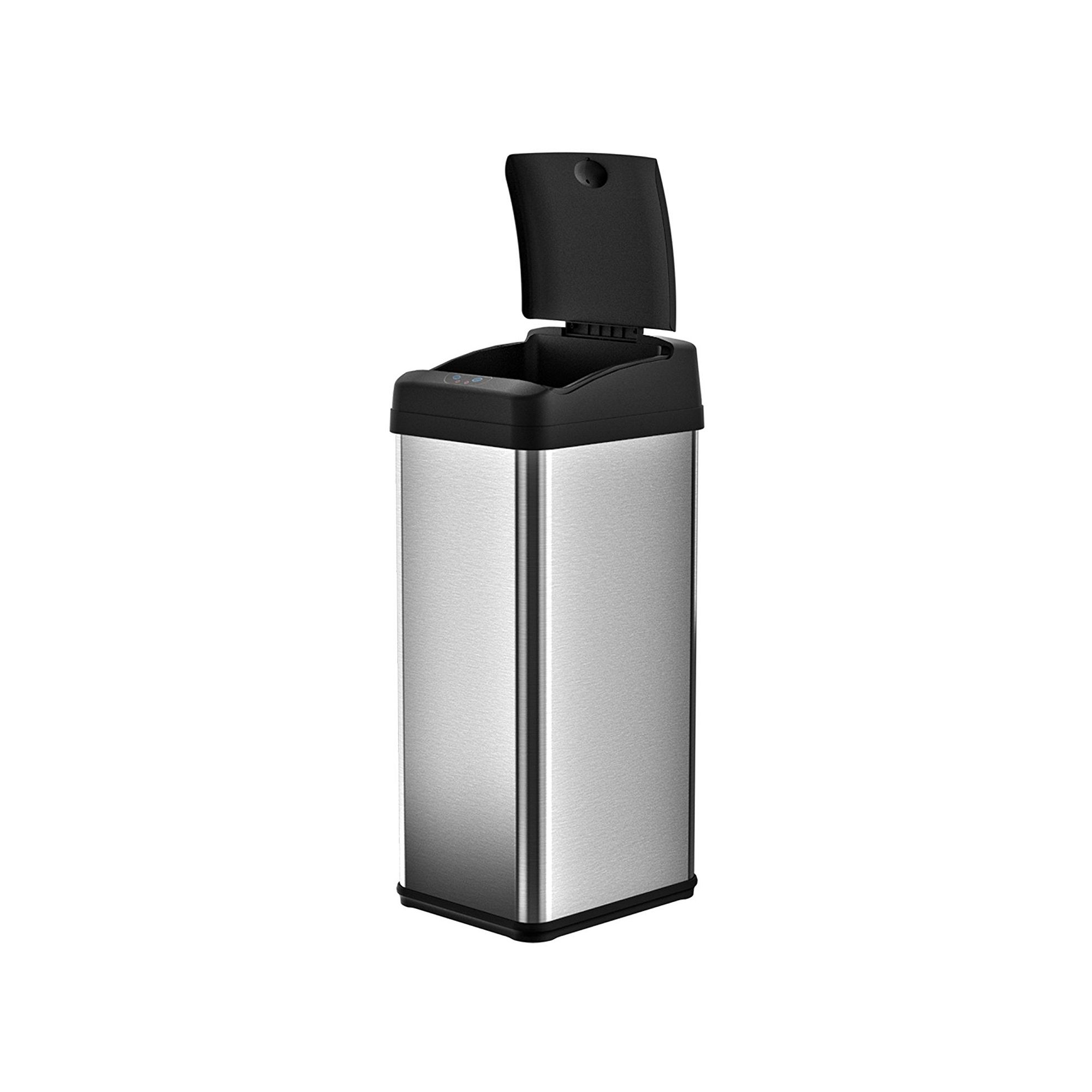iTouchless 13-gallon Extra-Wide Stainless Steel Automatic Sensor Touchless 