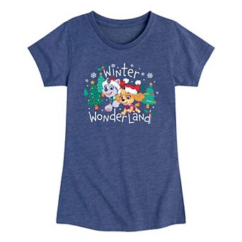 Girls 7-16 Paw Patrol Winter Wonderland Graphic Tee