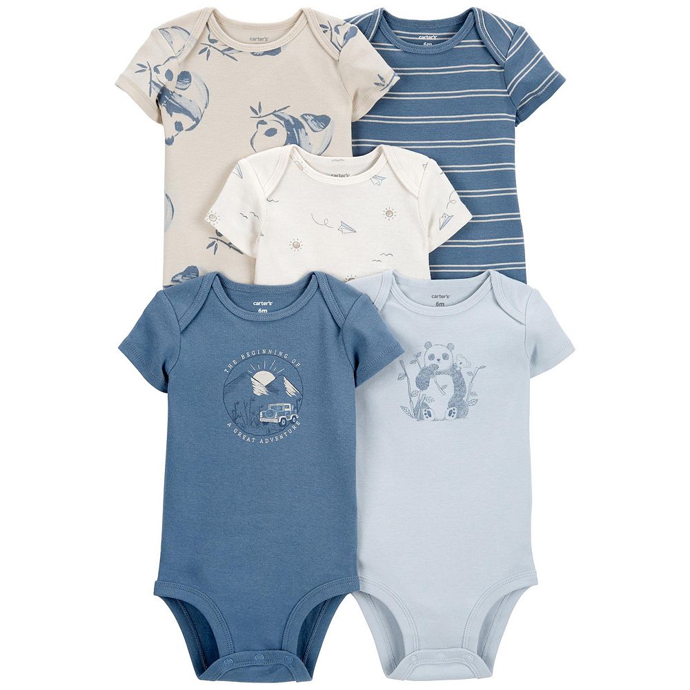 Carter's 5pc Baby Boy Food Theme Bodysuit Set main image 1