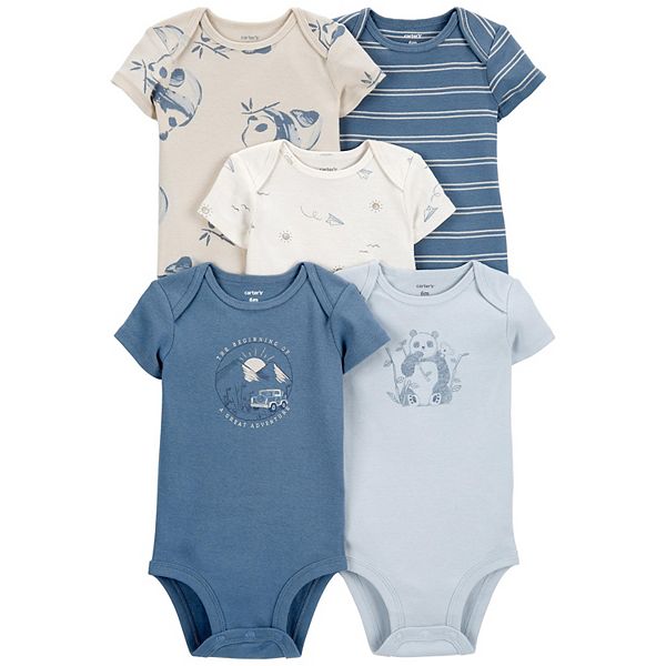 Set 3 Pezzi Carter's Per Bambino Ragazzo - Top, Pantaloncini E Body Con Stamapa Ananas - Taglia 3 Mesi, Nuovo Con Etichette - Foto 2