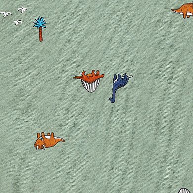 Baby Boy Carter's 5-Pack Dinosaurs Short Sleeve Bodysuits