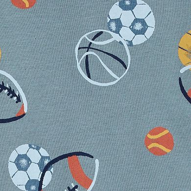 Baby Boy Carter's 5-Pack Vehicles & Sports Short Sleeve Bodysuits