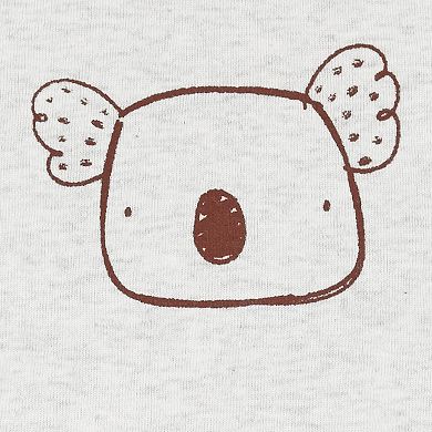 Baby Carter's 5-Pack Animal Short Sleeve Bodysuits