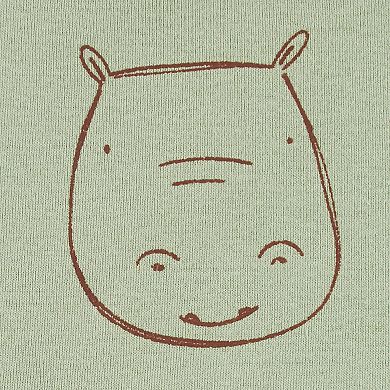 Baby Carter's 5-Pack Animal Short Sleeve Bodysuits