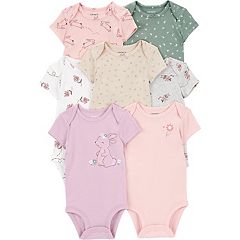 Baby Carter's 5-Pack Hello Big World Bodysuits