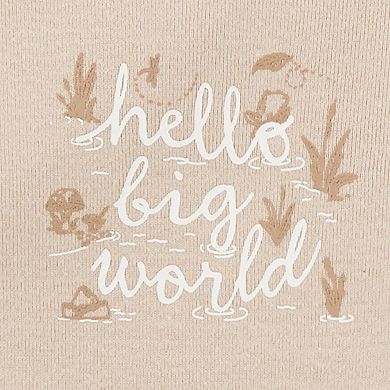 Baby Carter's 5-Pack "Hello Big World" Bodysuits