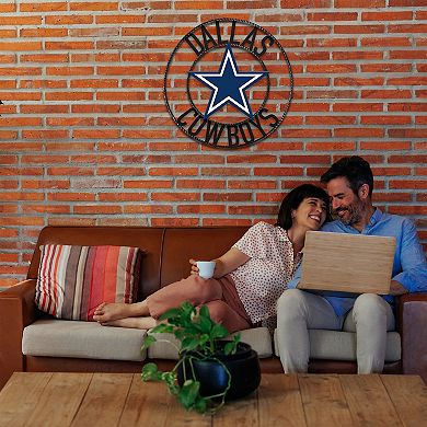 Dallas Cowboys Wrought Iron Wall Art
