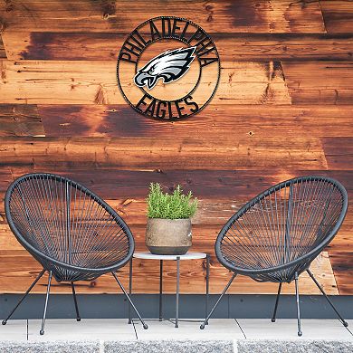 Philadelphia Eagles Wrought Iron Wall Art