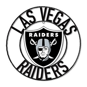 Las Vegas Raiders Wrought Iron Wall Art