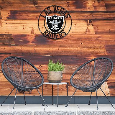 Las Vegas Raiders Wrought Iron Wall Art