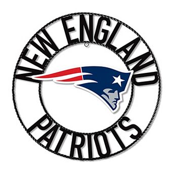 New England Patriots Wrought Iron Wall Art